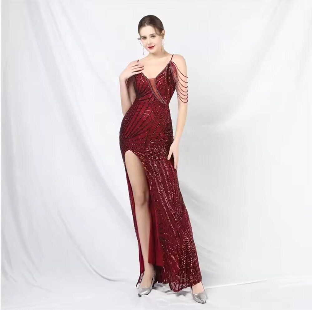 Vestido Chili vino